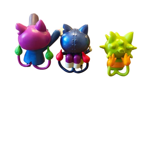 Yokai Watch 3 Figures Thornyan Roboyan Baddinyan - Picture 2 of 5